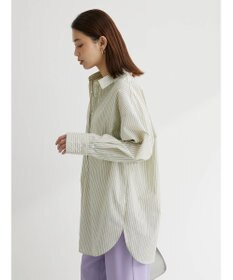 Green Parks ゆったり衿つきシャツ