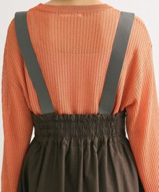 Green Parks ・ＤＯＵＢＬＥ　ＦＬＡＧＳサスペンダーミリタリースカート