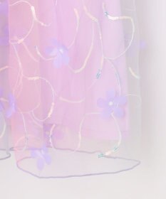 ANY KIDS フラワーチュール ドッキングワンピース