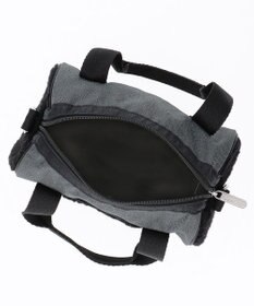 LeSportsac DENIM ROLL BAG/ブラックデニム/ブラックシェルパ