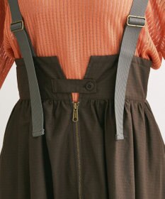 Green Parks ・ＤＯＵＢＬＥ　ＦＬＡＧＳサスペンダーミリタリースカート