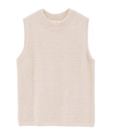 earth music&ecology SET2点チャーム付きシャギーニット＋インナー