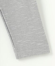 JOSEPH ABBOUD 【オーガニックコットン/JAPANファブリック】スラブインレイ Vネック 長袖 Ｔシャツ