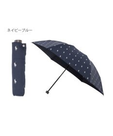 MOONBAT 【WEB限定】POLO RALPH LAUREN（ポロ ラルフローレン） 折りたたみ傘 ポロポニー プリント
