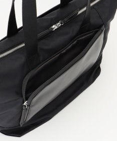 Y'SACCS ナイロン×リサイクルレザー　コンビマルチトート