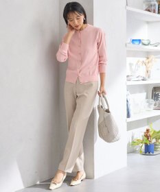 23区 【Oggi4月号掲載/洗える】プレミアムビオコットン カーディガン