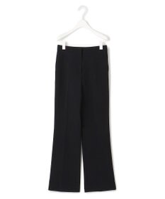 ICB 【洗える】TaPeダブルクロス セミフレアパンツ