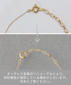 Phoebe 【金属アレルギー対応】ワンスパークネックレス/サージカルステンレス ゴールド