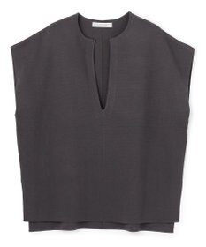 UNFILO 【WEB限定カラー】スゴ機能美ニット キーネック ジレ