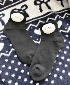 WEGO ぬいぐるみアンクルパイルソックス