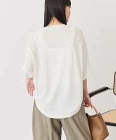 AMERICAN HOLIC 配色コクーンシルエットニット