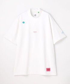 PW CIRCULUS 【MEN】POP＆WIT グラフィックモックネックT ゴルフ