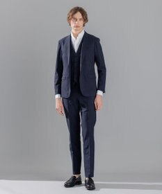 JOSEPH HOMME トライジャガードストレッチ　ウィングカラーシャツ