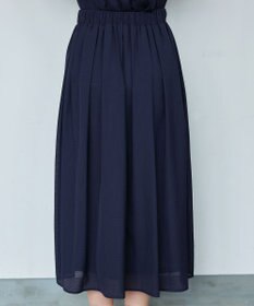 Tiaclasse 【セットアップ対応】シアーチェックフレアスカート