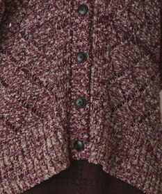 GRACE CONTINENTAL オーバーニットカーディガン