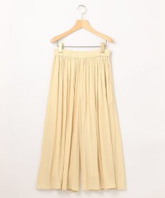 組曲 【新色追加・ウエスト調整可】ギャザーライトデシン パンツ