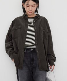 AMERICAN HOLIC Ｗポケットコーデュロイシャツ
