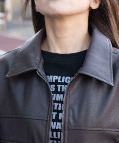 WEGO PUショートジャケット