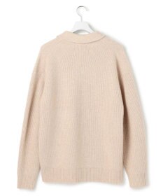 J.PRESS YORK STREET 【UNISEX】ウールカシミヤ スキッパーニットポロシャツ