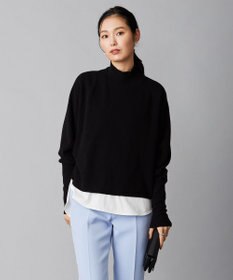 ICB L 【WEB限定カラーあり】 ソフトウールハイゲージ ハイネックニット