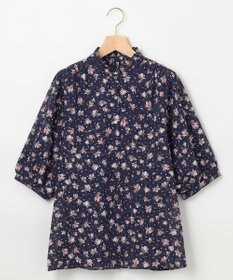 組曲 S フラワードットプリント ブラウス