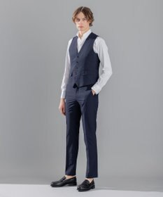 JOSEPH HOMME トライジャガードストレッチ　ウィングカラーシャツ