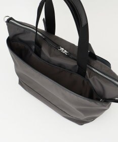 Y'SACCS ナイロン×リサイクルレザー　コンビマルチトート