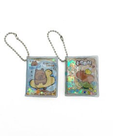 WEGO ボールチェーン付きカピバラステッカーメモ