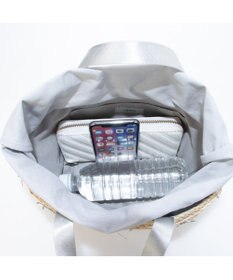 UNBILLION カカトゥ kakatoo / ラフィアブレードリボンバッグ カゴバッグ