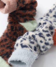 TRICOTE レオパードルームソックス