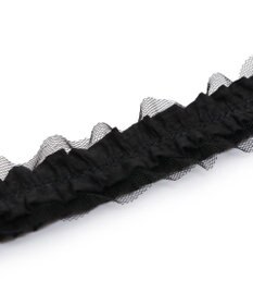 PET PARADISE cherircouture フリフリリード 《ブラック》ＳＳ～Ｓ  小型犬