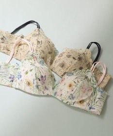 une nana cool 【リニューアル】364ブラ レース MADE WITH LIBERTY FABRIC
