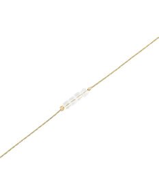 YECCA VECCA ガラスMIXロングネックレス