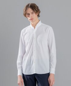 JOSEPH HOMME トライジャガードストレッチ　ウィングカラーシャツ