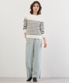 J.PRESS LADIES Springピーチ セミワイド パンツ