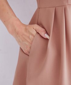 Tiaclasse 【洗える】タックフレアワンピース