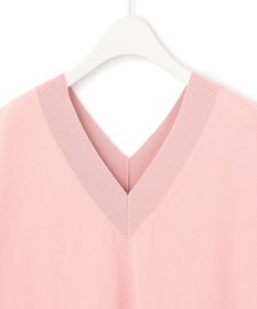 ICB 【洗える】 ガスコットンハイゲージ Vネックニット