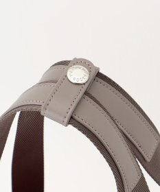 Y'SACCS ナイロン×リサイクルレザー　コンビマルチトート