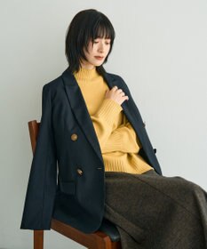 YECCA VECCA ワイドリブニット