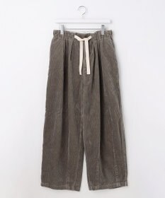 J.PRESS YORK STREET 【UNISEX】コーデュロイ 2タックワイドパンツ