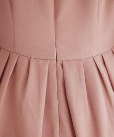 Tiaclasse 【洗える】タックフレアワンピース