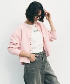 UNFILO BEAUTY FORM-T cotton ロゴ フレンチスリーブ Tシャツ