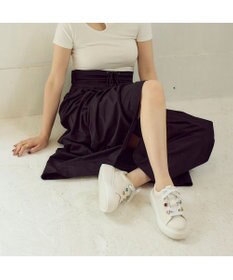 MODE ET JACOMO <MODE ET JACOMO>厚底ビジュースニーカー