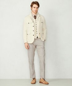 JOSEPH ABBOUD 【キングサイズ】リヨセルリネンシャンブレー パンツ