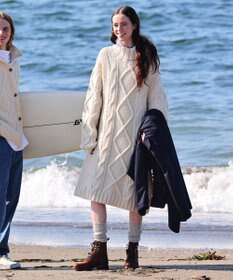 ARAN ONEPIECE アラン柄ニットワンピース / LENO | ファッション通販