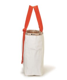 LeSportsac LG HANDLE ADJ TOTE/メレンゲ/マンダリンウェビング