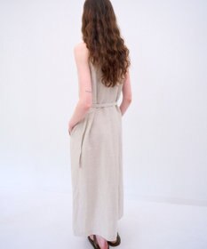 ATON CRISPY LINEN | タンクトップドレス