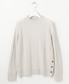 J.PRESS LADIES L WOOL BLEND AIR ハイネック ニット