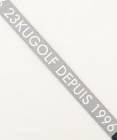 23区GOLF 【WOMEN】【日本製】ロゴプリント ベルト