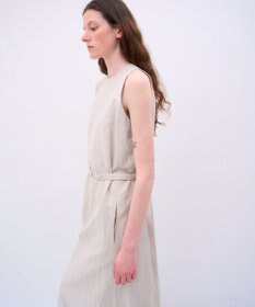ATON CRISPY LINEN | タンクトップドレス
